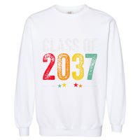 2037 Graduation Class Of 2037 Grow With Me Retro Garment-Dyed Sweatshirt