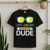 2nd Grade Dude Glasses Back School First Day Of School T-Shirt