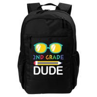2nd Grade Dude Glasses Back School First Day Of School Backpack