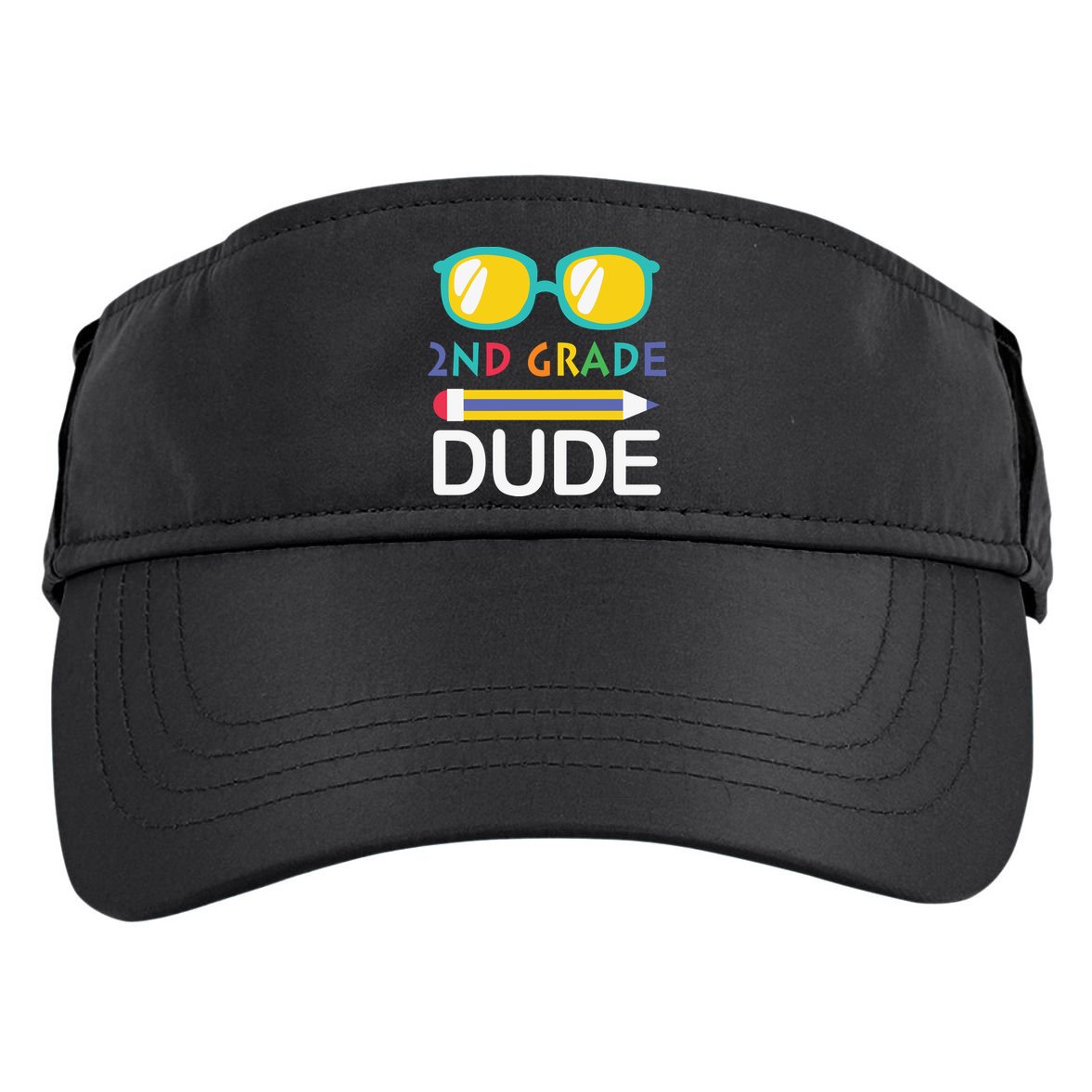 2nd Grade Dude Glasses Back School First Day Of School Adult Drive Performance Visor