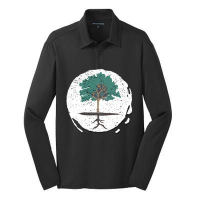 2funny Giftided Earth Day Is Every Day Global Warming Conservation Gift Silk Touch Performance Long Sleeve Polo