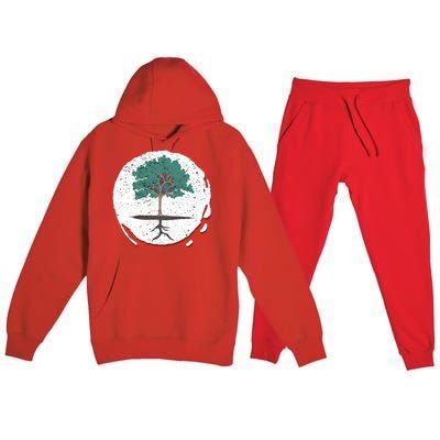 2funny Giftided Earth Day Is Every Day Global Warming Conservation Gift Premium Hooded Sweatsuit Set