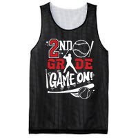 2nd Grade Game On First Day Of School Baseball Second Grade Mesh Reversible Basketball Jersey Tank