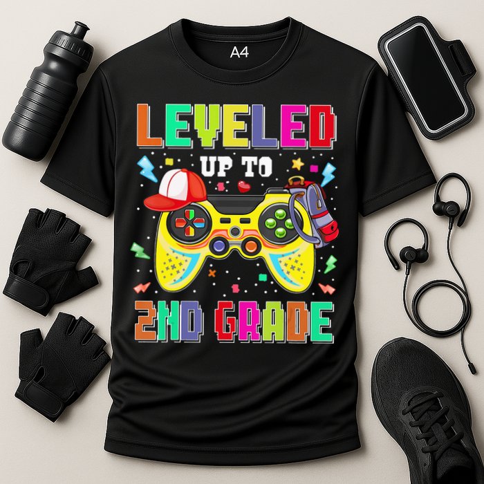 2Nd Grade Gamer First Day Second Grade Back To School Cooling Performance Crew T-Shirt