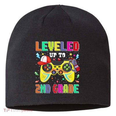 2Nd Grade Gamer First Day Second Grade Back To School Sustainable Beanie