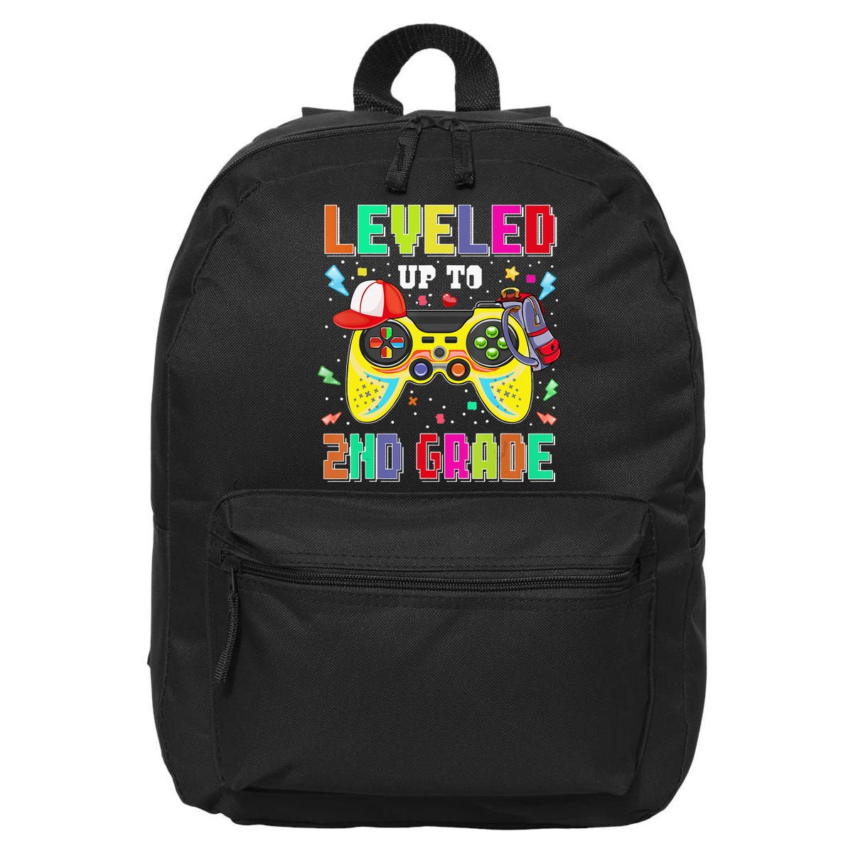 2Nd Grade Gamer First Day Second Grade Back To School 16 in Basic Backpack