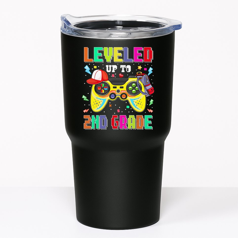2Nd Grade Gamer First Day Second Grade Back To School Tumbler