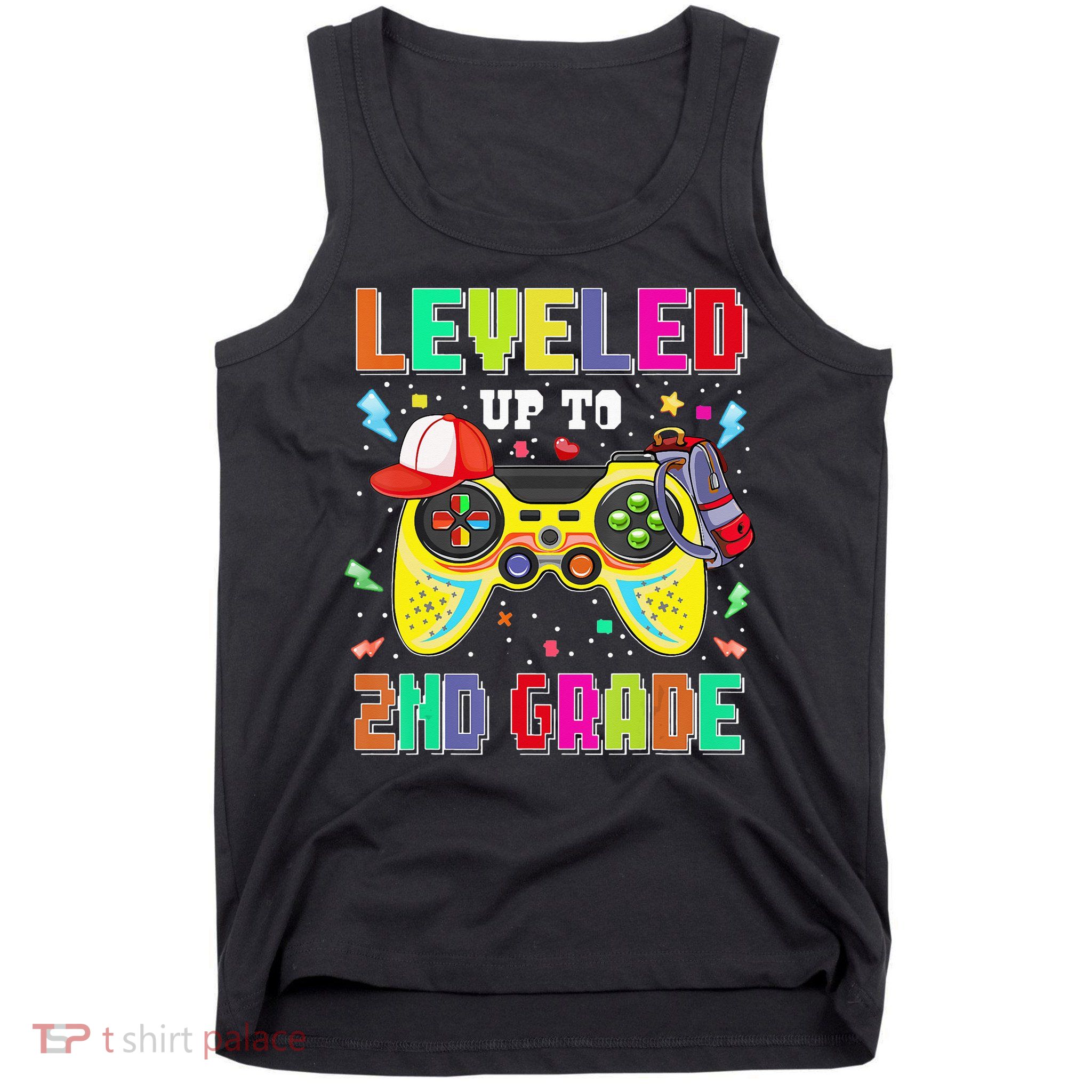 2Nd Grade Gamer First Day Second Grade Back To School Tank Top