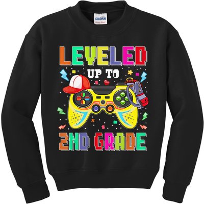 2Nd Grade Gamer First Day Second Grade Back To School Kids Sweatshirt