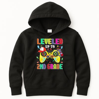 2Nd Grade Gamer First Day Second Grade Back To School Kids Hoodie