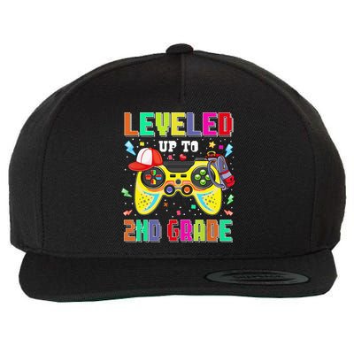 2Nd Grade Gamer First Day Second Grade Back To School Wool Snapback Cap
