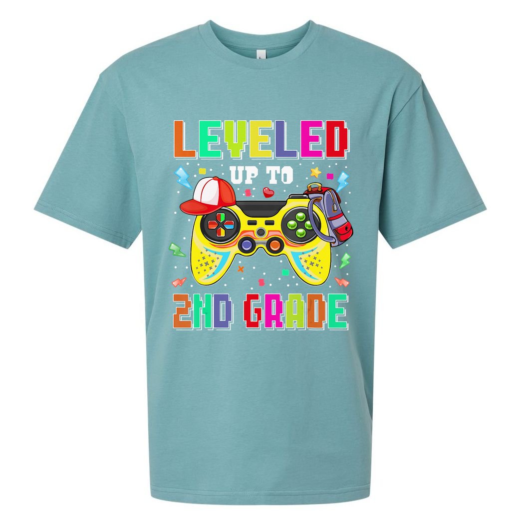 2Nd Grade Gamer First Day Second Grade Back To School Sueded Cloud Jersey T-Shirt
