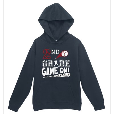 2nd Grade Game On First Day Of School Baseball Second Grade Gift Urban Pullover Hoodie