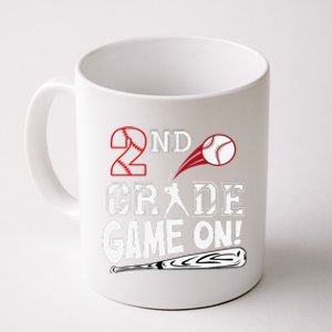 2nd Grade Game On First Day Of School Baseball Second Grade Gift Coffee Mug