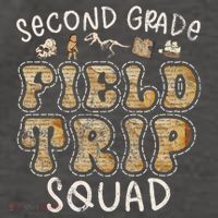 2nd Grade History Museum Field Trip Squad Teacher Student Vector Backpack