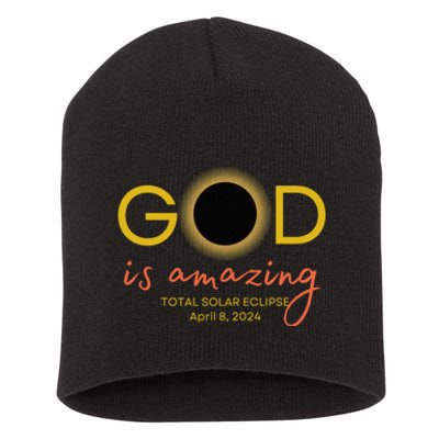 2024 God Is Amazing Christian Faith Short Acrylic Beanie