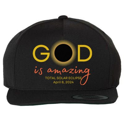 2024 God Is Amazing Christian Faith Wool Snapback Cap