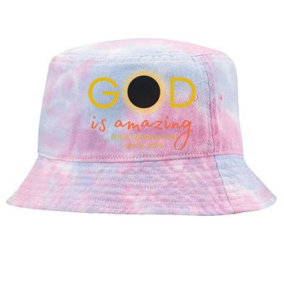 2024 God Is Amazing Christian Faith Tie-Dyed Bucket Hat