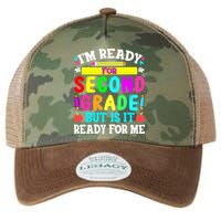 2nd Grade I'm Ready For Second Grade Back To School Legacy Tie Dye Trucker Hat