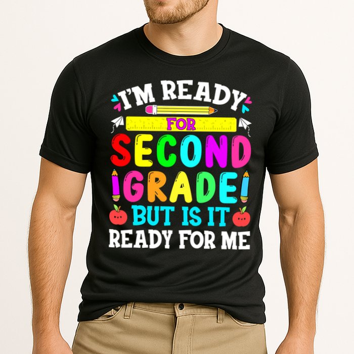 2nd Grade I'm Ready For Second Grade Back To School Cooling Performance Crew T-Shirt