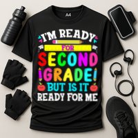 2nd Grade I'm Ready For Second Grade Back To School Cooling Performance Crew T-Shirt