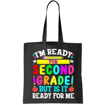 2nd Grade I'm Ready For Second Grade Back To School Bag