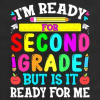 2nd Grade I'm Ready For Second Grade Back To School Hat