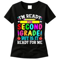 2nd Grade I'm Ready For Second Grade Back To School Womens T-Shirt