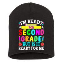 2nd Grade I'm Ready For Second Grade Back To School Short Acrylic Beanie