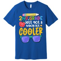 2Nd Grade Just Got A Whole Lot Cooler Team Second Grade Gift Premium T-Shirt