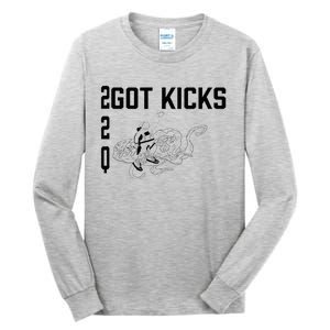 22q Got Kicks Spaceman Tall Long Sleeve T-Shirt