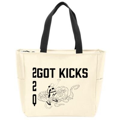 22q Got Kicks Spaceman Zip Tote Bag