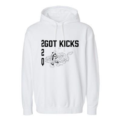 22q Got Kicks Spaceman Garment-Dyed Fleece Hoodie