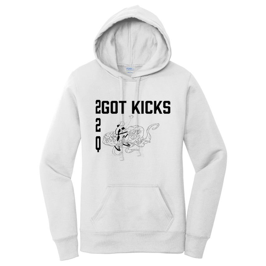 22q Got Kicks Spaceman Women's Pullover Hoodie