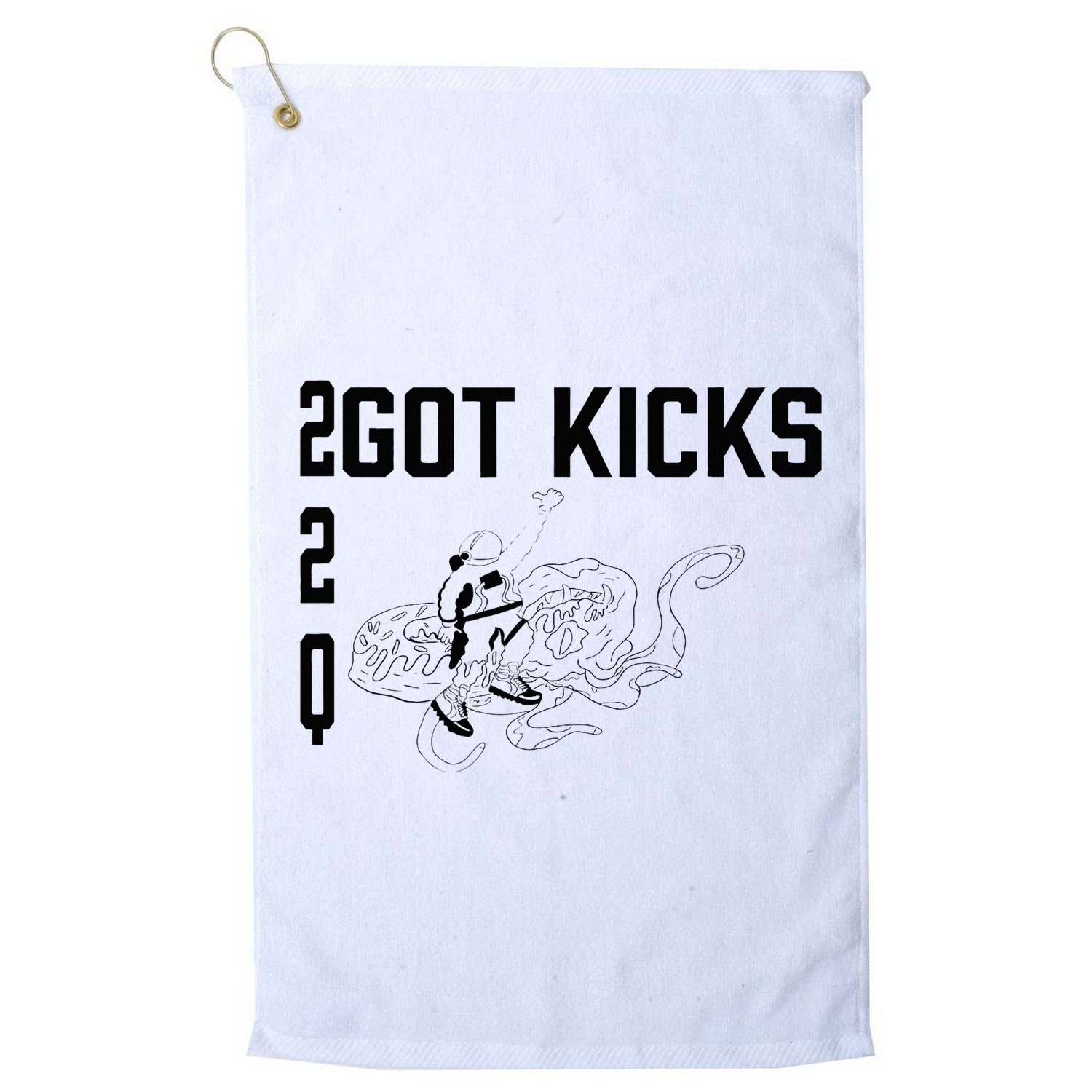 22q Got Kicks Spaceman Golf Towel