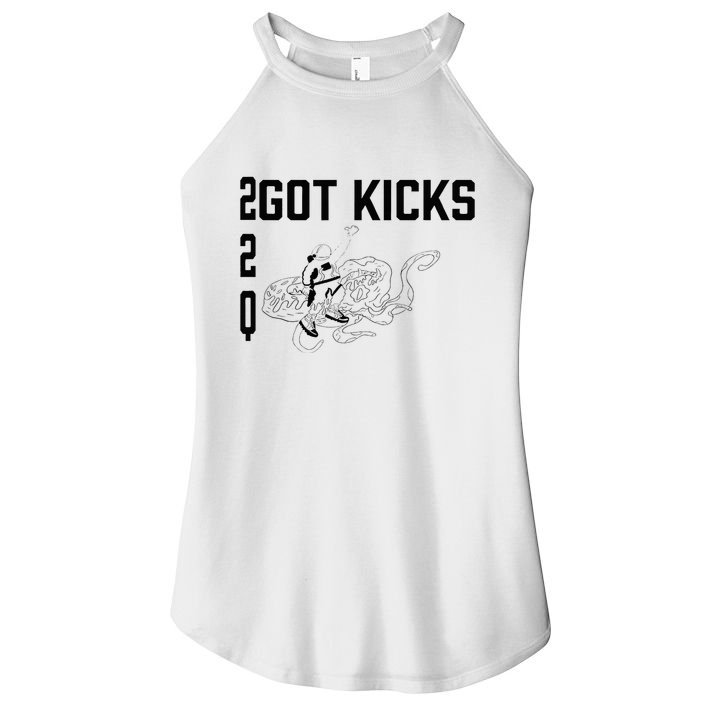 22q Got Kicks Spaceman Women's Perfect Tri Rocker Tank