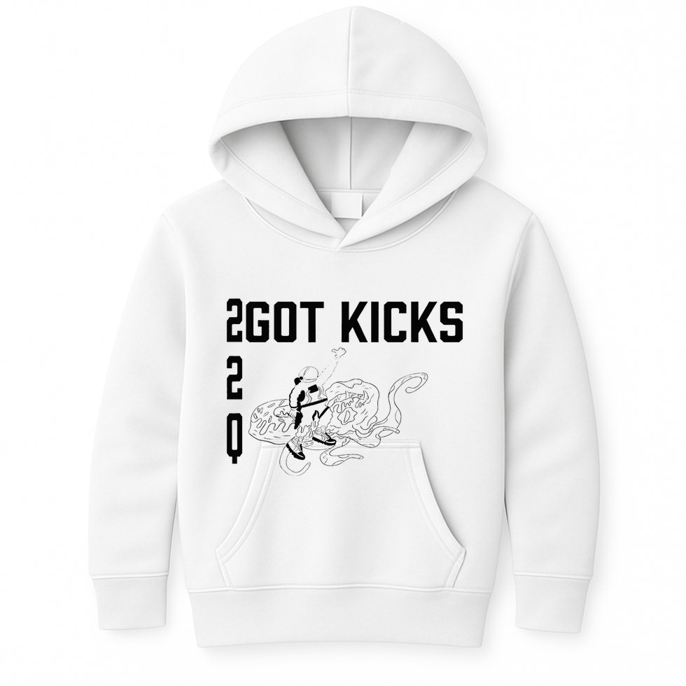 22q Got Kicks Spaceman Kids Hoodie