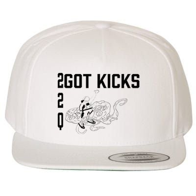 22q Got Kicks Spaceman Wool Snapback Cap