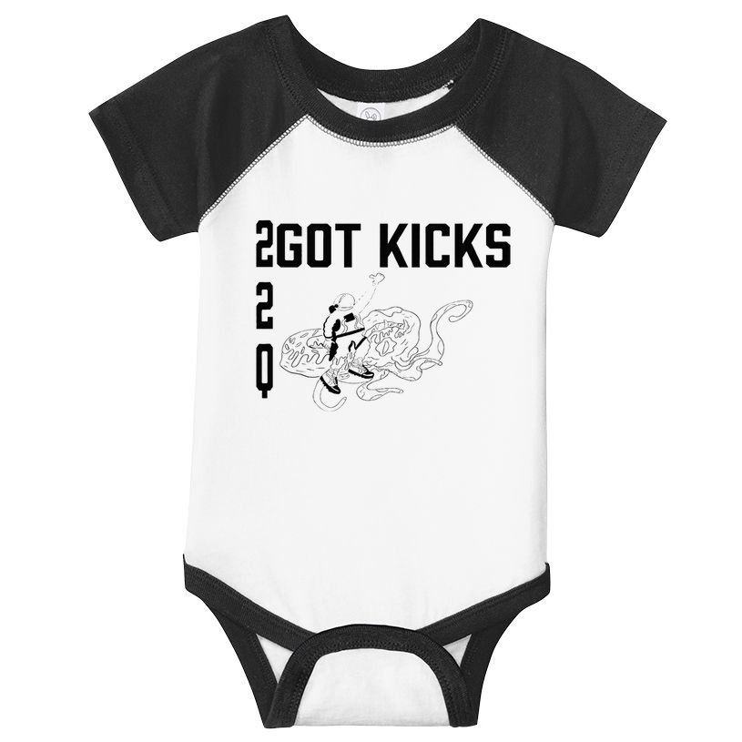 22q Got Kicks Spaceman Infant Baby Jersey Bodysuit