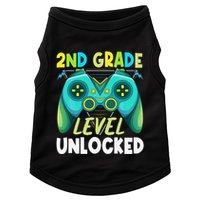 2nd Grade Level Unlocked First Day Back To School Doggie Tank