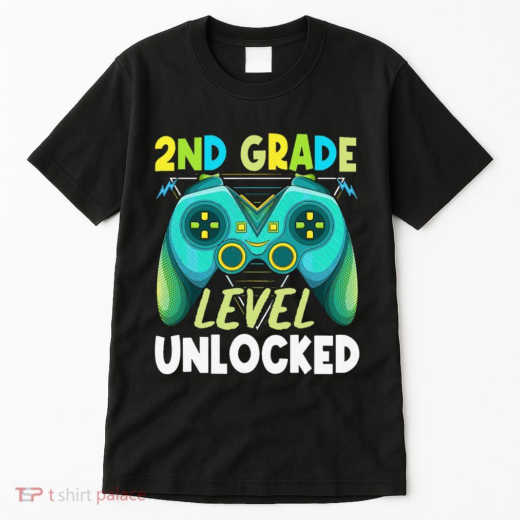 2nd Grade Level Unlocked First Day Back To School Tall T-Shirt
