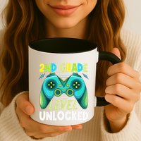 2nd Grade Level Unlocked First Day Back To School Mug