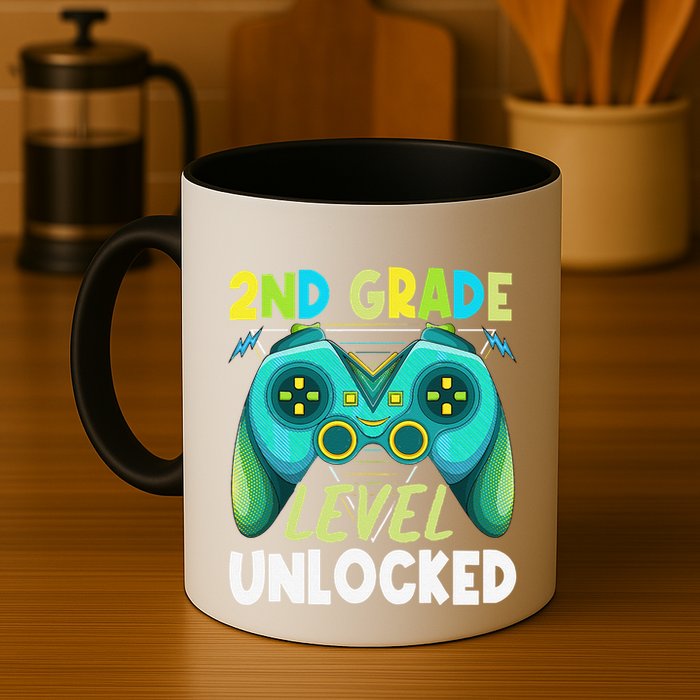 2nd Grade Level Unlocked First Day Back To School Mug