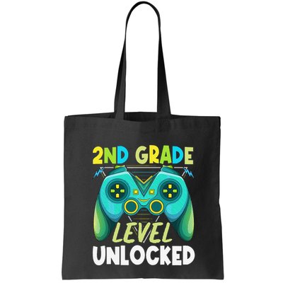 2nd Grade Level Unlocked First Day Back To School Bag