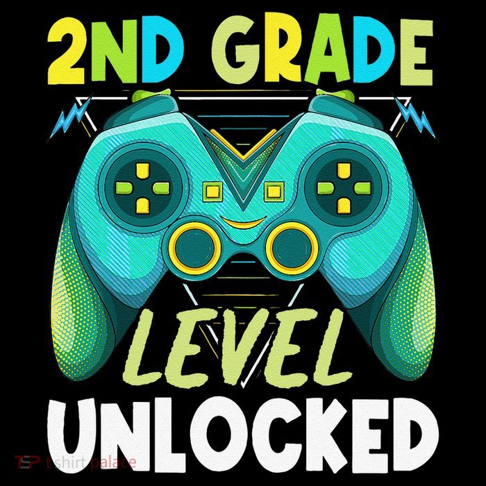 2nd Grade Level Unlocked First Day Back To School Poster