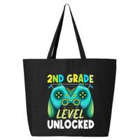 2nd Grade Level Unlocked First Day Back To School 25L Jumbo Tote