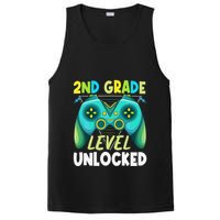 2nd Grade Level Unlocked First Day Back To School PosiCharge Competitor Tank