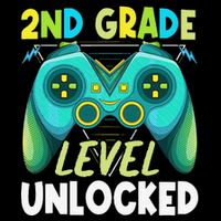 2nd Grade Level Unlocked First Day Back To School Toddler T-Shirt