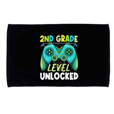 2nd Grade Level Unlocked First Day Back To School Microfiber Hand Towel