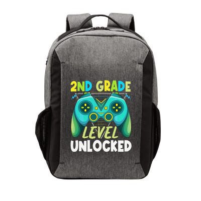 2nd Grade Level Unlocked First Day Back To School Vector Backpack